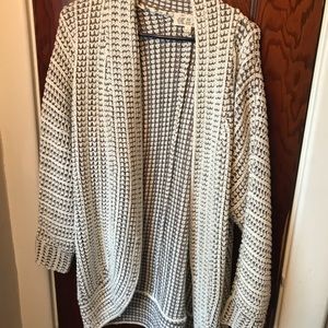 Comfy cable knit cardigan